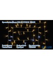 Гірлянда зовнішня DELUX STRING 100 LED нитка10m (2x5m) 20 білий flash теплий білий/прозорий IP44 EN