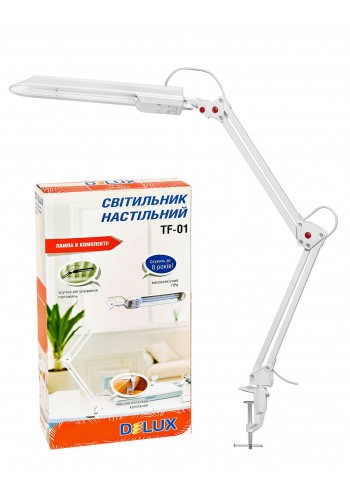 Світ-к настільний DELUX TF-01 NEW G23 11W Белый