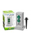Розетка садова SPIKE STA-204GGS роз 4 вих з з/к і кришкою 16А 3680W + вим (сутінкове реле, авто 1100W) IP44 сіра