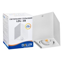 Світильник стельовий DELUX LDL-38  білий