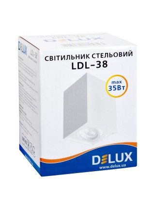 Світильник стельовий DELUX LDL-38  білий