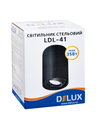 Світильник стельовий DELUX LDL-41  чорний
