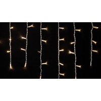 Гірлянда зовнішня DELUX ICICLE 75 LED 2x0.7m теплий білий/білий IP44 EN