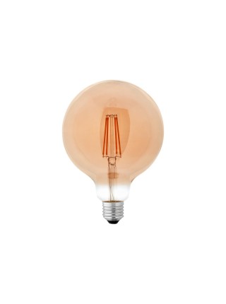 Лампа світлодіодна DELUX G125 8 Вт 2700K 220В E27  filament