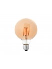 Лампа світлодіодна DELUX G95 6 Вт 2700K 220В E27 filament
