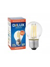 Лампа світлодіодна DELUX BL50Р 4 Вт 4000K 220В E27 filament