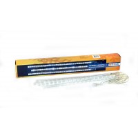 Гірлянда зовнішня DELUX Snowfall C 384LED 8*0,5m біл/проз. IP 44 EN з вбудованим контролером