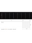 Гірлянда зовнішня DELUX Snowfall C 384LED 8*0,5m син/проз. IP 44 EN з вбудованим контролером