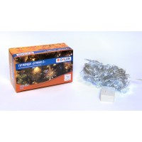 Гірлянда внутрішня DELUX STRING С 200LED 10m білий/прозорий IP20
