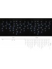 Гірлянда внутрішня DELUX ICICLE С 75 LED бахрома 2x0,7m білий/прозорий IP20