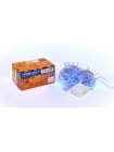 Гірлянда внутрішня DELUX ICICLE С 75 LED бахрома 2x0,7m синій/прозорий IP20