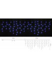 Гірлянда внутрішня DELUX ICICLE С 75 LED бахрома 2x0,7m синій/прозорий IP20