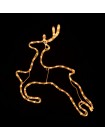 Гірлянда зовнішня DELUX MOTIF Deer 62*60см тепл.біл. IP44 EN