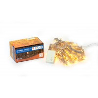 Гірлянда внутрішня DELUX CURTAIN С 320LED 3х3m тепл.біл/проз IP20