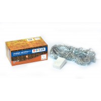Гірлянда внутрішня DELUX WATERFALL С 240LED 2х2m тепл.біл/проз IP20