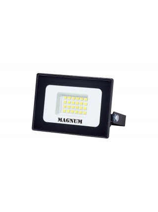 Прожектор світлодіодний MAGNUM FL12 ECO LED 20Вт slim чорн. 6500К IP65
