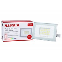 Прожектор світлодіодний MAGNUM FL12 ECO LED 30Вт slim біл. 6500К IP65 