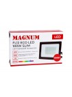 Прожектор світлодіодний MAGNUM FL12 ECO LED 100Вт slim чорн. 6500К IP65