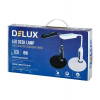 Світильник світлодіодний настільний DELUX TF-510 8 Вт LED 3000K-4000K-6000K білий