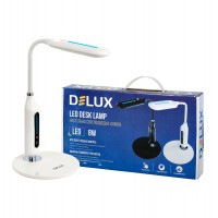 Світильник світлодіодний настільний DELUX TF-510 8 Вт LED 3000K-4000K-6000K белый