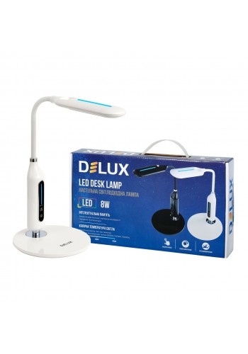 Світильник світлодіодний настільний DELUX TF-510 8 Вт LED 3000K-4000K-6000K белый