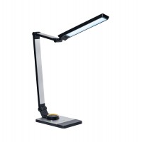 Світильник світлодіодний настільний DELUX TF-520 10 Вт LED  3000K-4000K-6000K USB серебристый