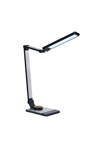 Світильник світлодіодний настільний DELUX TF-520 10 Вт LED 3000K-4000K-6000K USB серебристый