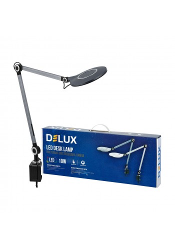 Світильник світлодіодний настільний DELUX TF-530 10 Вт LED 3000K-4000K-6000K чорний