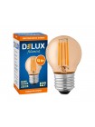 Лампа світлодіодна DELUX BL50Р 4 Вт 2200K 220В E27 amber filament