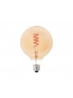 Лампа світлодіодна DELUX G125 6 Вт 2200K 220В E27 amber spiral filament