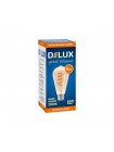 Лампа світлодіодна DELUX ST64 5 Вт 2200K 220В E27 amber spiral filament