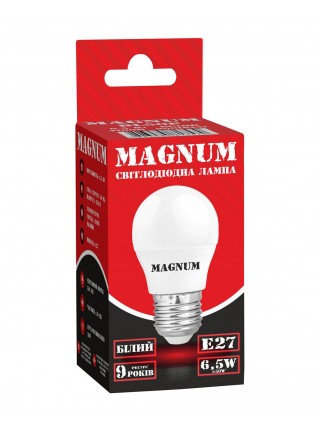 лампа світлодіодна MAGNUM BL50P 6,5Вт 4100K 220В E27