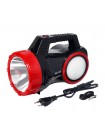 Cвітильник світлодіодний аварійний REL-103 (4V6Ah) 20 LED 10W черв/чорн 220х120х120