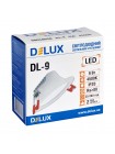 Світильник світлодіодний вбудований стельовий DELUX DL-9 4500К 9Вт 720лм 230В