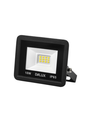 Прожектор світлодіодний DELUX  FMI 11 LED 10Вт 6500К IP65 чорний