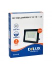 Прожектор світлодіодний DELUX FMI 11 LED 50Вт 6500К IP65 чорний