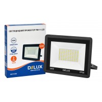 Прожектор світлодіодний DELUX FMI 11 LED 50Вт 6500К IP65 чорний