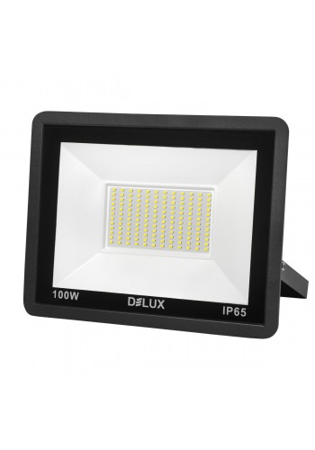 Прожектор світлодіодний DELUX FMI 11 LED 100Вт 6500К IP65 чорний