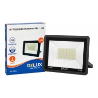 Прожектор світлодіодний DELUX  FMI 11 LED 100Вт 6500К IP65 чорний