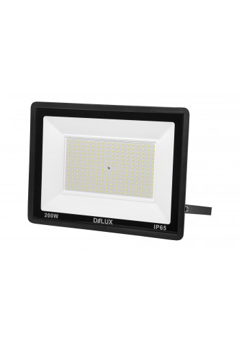Прожектор світлодіодний DELUX FMI 11 LED 200Вт 6500К IP65 чорний