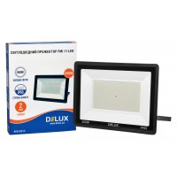 Прожектор світлодіодний DELUX FMI 11 LED 200Вт 6500К IP65 чорний