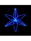 Гірлянда зовніш. DELUX MOTIF Star ZN 6 кінц. 60*60см 13 flash синій IP44 EN