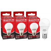 Світлодіод.лампа_MAGNUM_BL 60 12 Вт_4100K 220В E27 (промо 3 шт)