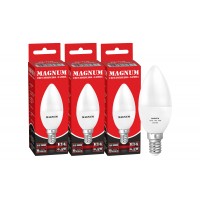Світлодіод.лампа_MAGNUM_BL37B 6,5Вт_4100K 220В E14 (промо 3 шт)