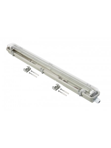 Світ-к світлодіод. DELUX PC7 LED SLIM (1*600мм) IP65 G13 без ламп