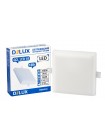 Світ-к світлодіод. DELUX GCL LED 18 4000К 18Вт 230В SQUARE