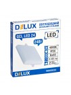 Світ-к світлодіод. DELUX GCL LED 24 4000К 24Вт 230В SQUARE