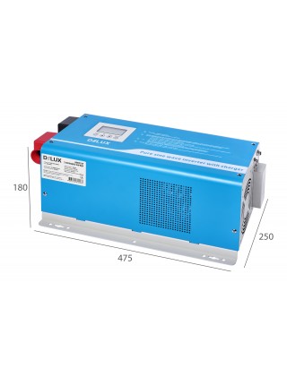 Інвертор DELUX FT-3KW 24V 220VAC з функцією заряду