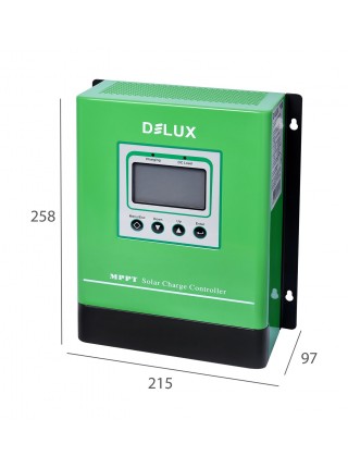 Контроллер заряду DELUX CM 12V/24V/36V/48V 60A MPPT