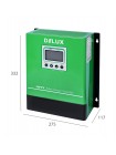 Контроллер заряду DELUX CM 12V/24V/36V/48V 100A MPPT